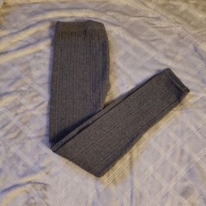 Grey Fleece Lined Leggings NWOT